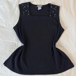 Black‎ y2k tank top